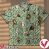 Jesus Lion And Lamb Little Flowers Green Hawaiian Shirt, Unique Gifts For Friends - Vesles2014S 1
