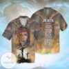 Jesus Lion My Everything Jesus Is My God My King My Lord My Savior My Healer My Refuge Graphic Print Short Sleeve Hawaiian Casual Shirt Vesles2014S