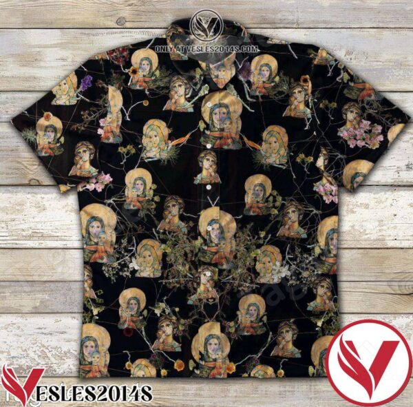 Jesus Mother’s Day Black Hawaiian Shirt, Unique Gifts For Friends - Vesles2014S 1