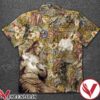 Jesus Veteran Us Army Yellow Floral Hawaiian Shirt, Unique Gifts For Friends - Vesles2014S 1