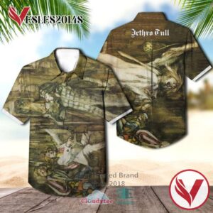 Jethro Tull Aqualung Hawaiian Casual Shirt, Best Gifts For Summer Vesles2014S