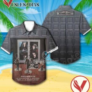 Jethro Tull Benefit Album Cover Style 2 Hawaiian Shirt, Unique Gifts For Music Lovers - Vesles2014S