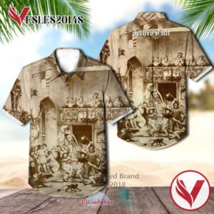 Jethro Tull Gallery Hawaiian Casual Shirt, Best Gifts For Summer Vesles2014S