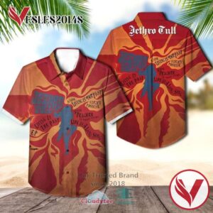 Jethro Tull Living In The Past Hawaiian Casual Shirt, Best Gifts For Summer Vesles2014S 1