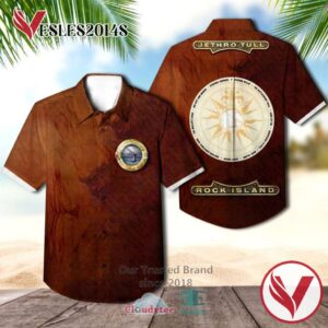 Jethro Tull Rock Island Hawaiian Casual Shirt, Best Gifts For Summer Vesles2014S 1