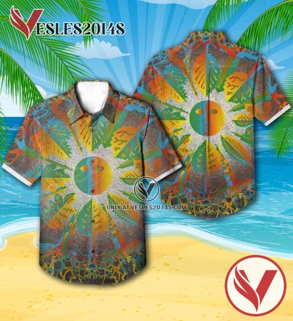 Jethro Tull Roots To Branches Album Cover Hawaiian Shirt, Unique Gifts For Music Lovers - Vesles2014S