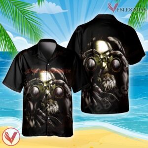 Jethro Tull Stormwatch Studio Album Cover Hawaiian Shirt, Unique Gifts For Music Lovers Vesles2014S