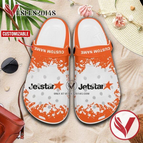 Jetstar Airways Logo Crocs Shoes For Men And Women, Unique Clogs Shoes For Fans - Vesles2014S 1