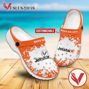 Jetstar Airways Logo Crocs Shoes For Men And Women, Unique Clogs Shoes For Fans - Vesles2014S