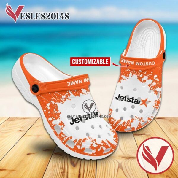Jetstar Airways Logo Crocs Shoes For Men And Women, Unique Clogs Shoes For Fans - Vesles2014S