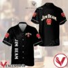 Jim Beam Black Hawaiian Shirt And Short, Unique Gifts For Friends - Vesles2014S 1
