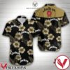 Jim Beam Gold Hibiscus Black Hawaiian Shirt, Unique Gifts For Friends - Vesles2014S 1