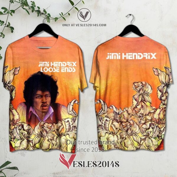 Jimi Hendrix-Loose Ends Album 3D Shirt, Unique Gifts For Music Lovers - Vesles2014S