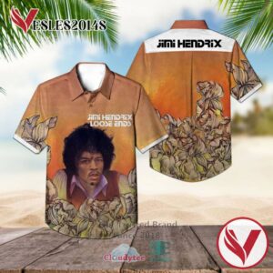 Jimi Hendrix Loose Ends Hawaiian Casual Shirt, Best Gifts For Summer Vesles2014S