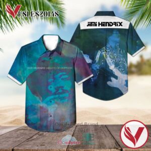Jimi Hendrix Valleys of Neptune Hawaiian Casual Shirt, Best Gifts For Summer Vesles2014S 1