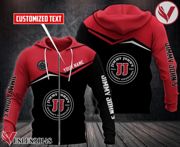 Jimmy John's Uniform Custom Hoodie Style 6 - Vesles2014S 1