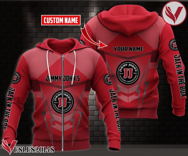 Jimmy John's Uniform Custom Hoodie - Vesles2014S 1