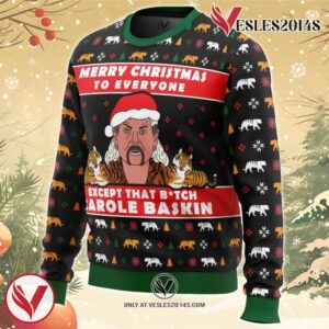 Joe Exotic Tiger King Ugly Christmas Sweater, Unique Christmas Gift For Fans - Vesles2014S 1