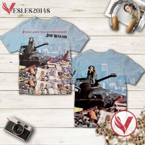 Joe Walsh There Goes The Neighborhood Album Cover Shirt, Unique Gifts For Music Lovers - Vesles2014S