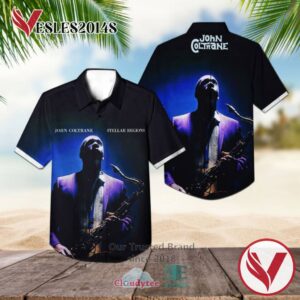 John Coltrane Quartet Stellar Regions Casual Hawaiian Shirt, Best Gifts For Summer Vesles2014S