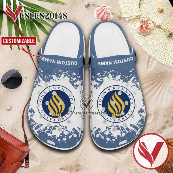 John F. Kennedy University Crocs Classic Clogs, Unique Footwear For Fans - Vesles2014S 1
