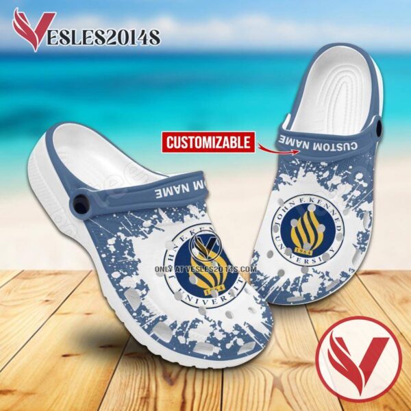 John F. Kennedy University Crocs Classic Clogs, Unique Footwear For Fans - Vesles2014S