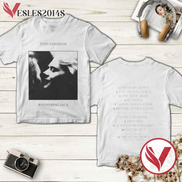 John Farnham Whispering Jack Album Cover Shirt, Perfect Gifts For Music Lovers - Vesles2014S