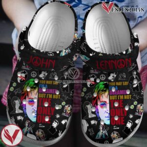 John Lennon Music Crocs Crocband Clogs Shoes, Unique Gifts For Fans Style 2 - Vesles2014S