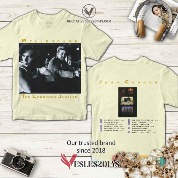 John Mellencamp-The Lonesome Jubilee Album 3D Shirt, Unique Gifts For Music Lovers - Vesles2014S