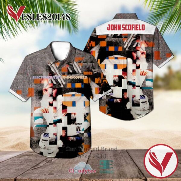 John Scofield Electric Outlet Hawaiian Casual Shirt, Best Gifts For Summer Vesles2014S