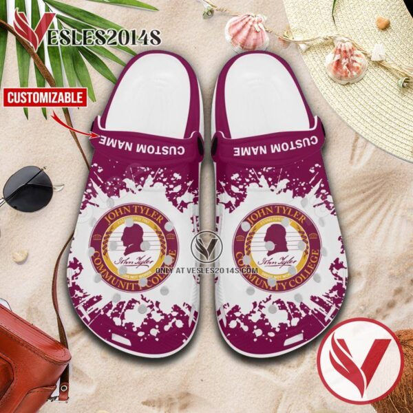 John Tyler Community College Crocs Classic Clogs, Unique Footwear For Fans - Vesles2014S 1