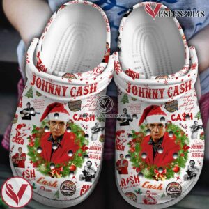 Johnny Cash Music Crocs Crocband Clogs Shoes, Unique Gifts For Fans Style 5 - Vesles2014S