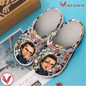 Johnny Cash Music Crocs Crocband Clogs Shoes, Unique Gifts For Fans Style 7 - Vesles2014S 2