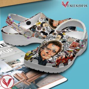 Johnny Cash Music Crocs Crocband Clogs Shoes, Unique Gifts For Fans Style 7 - Vesles2014S 3