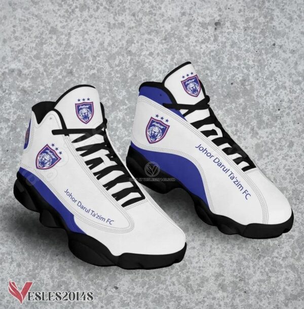 Johor Darul Ta'zim FC Air Jordan 13 Shoes, Best Sneaker Gifts For Fans - Vesles2014s 1