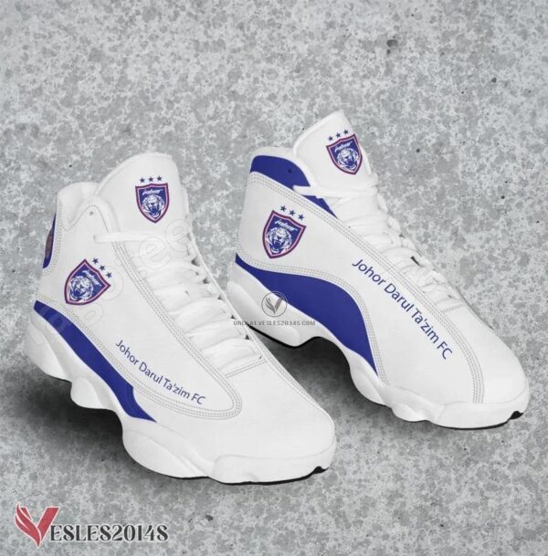 Johor Darul Ta'zim FC Air Jordan 13 Shoes, Best Sneaker Gifts For Fans - Vesles2014s