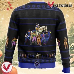 Jojo’s Bizarre Adventure Generations Ugly Christmas Sweater, Unique Christmas Gift For Fans - Vesles2014S 1