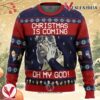 Jojo’s Bizarre Adventure Joseph Joestar Oh My God Ugly Christmas Sweater, Unique Christmas Gift For Fans - Vesles2014S