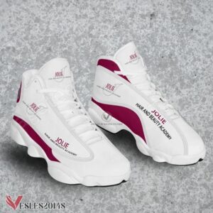 Jolie Hair and Beauty Academy Logo Air Jordan 13 Shoes, Best Sneaker Gifts For Fans - Vesles2014s