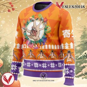 Jolly Parasitic Beasts  Ugly Christmas Sweater, Unique Christmas Gift For Fans - Vesles2014S 1