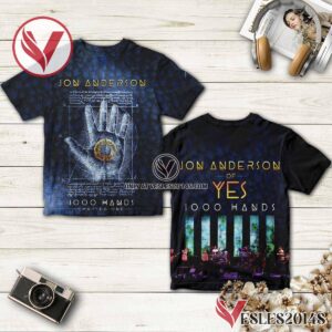 Jon Anderson 1000 Hands Chapter One Album Cover Shirt, Unique Gifts For Music Lovers - Vesles2014S