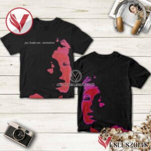 Jon Anderson Animation Album Cover Shirt, Unique Gifts For Music Lovers - Vesles2014S