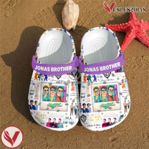 Jonas Brothers Music Crocs Crocband Clogs Shoes, Unique Gifts For Fans Style 1 - Vesles2014S 2
