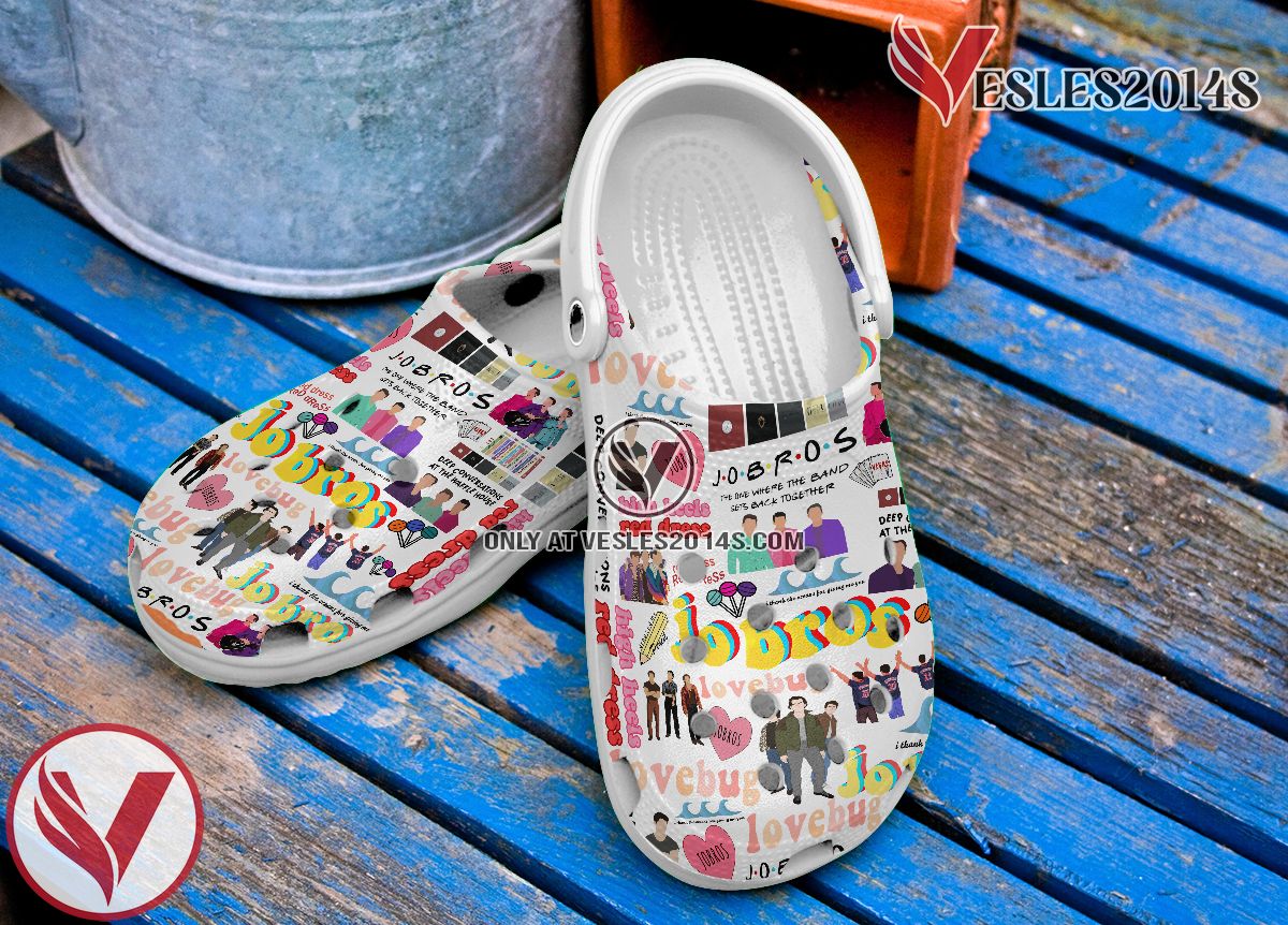 Jonas Brothers Music Crocs Crocband Clogs Shoes, Unique Gifts For Fans Style 2 - Vesles2014S 4