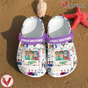 Jonas Brothers Music Crocs Crocband Clogs Shoes, Unique Gifts For Fans Style 3 - Vesles2014S 2