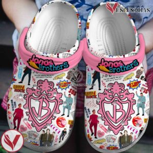 Jonas Brothers Music Crocs Crocband Clogs Shoes, Unique Gifts For Fans Style 4 - Vesles2014S