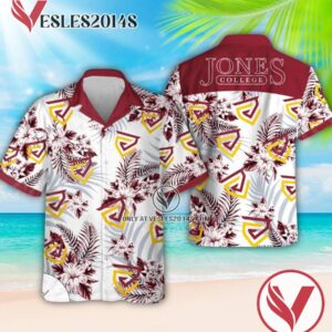 Jones College Logo Hawaiian Suit, Perfect Gifts Idea In Holiday - Vesles2014S 1