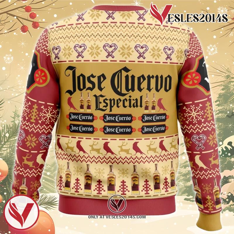 Jose Cuervo Especial Ugly Christmas Sweater, Unique Christmas Gift For Fans - Vesles2014S 1