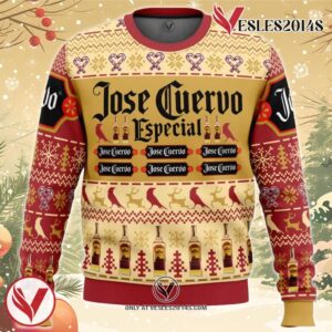 Jose Cuervo Especial Ugly Christmas Sweater, Unique Christmas Gift For Fans - Vesles2014S