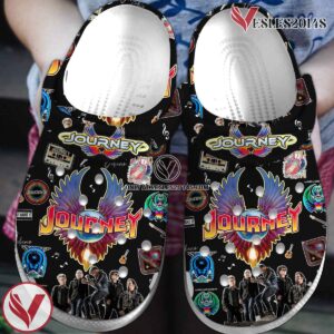 Jouney Music Crocs Crocband Clogs Shoes, Unique Gifts For Fans Style 3 - Vesles2014S